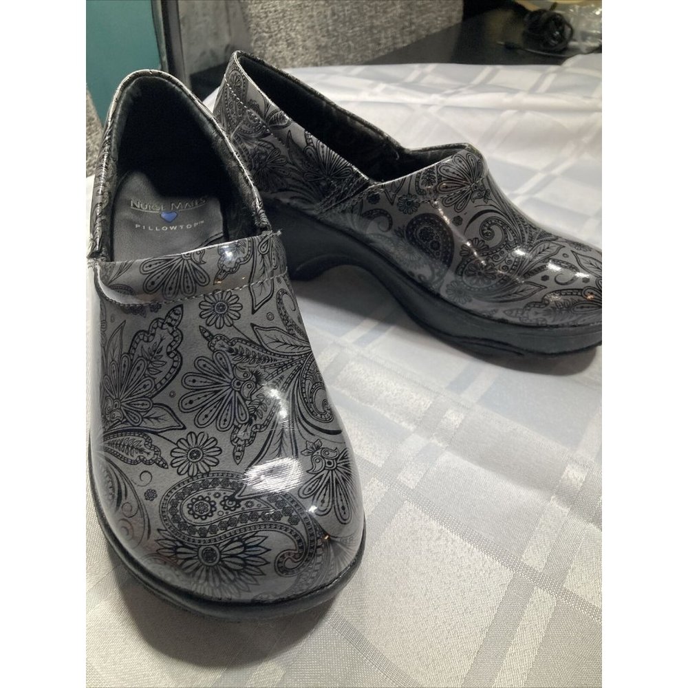 Nurse Mates Pillow Top Slip Resistance Shoes US 6 M Clogs Bryar Work Shoe Womens
